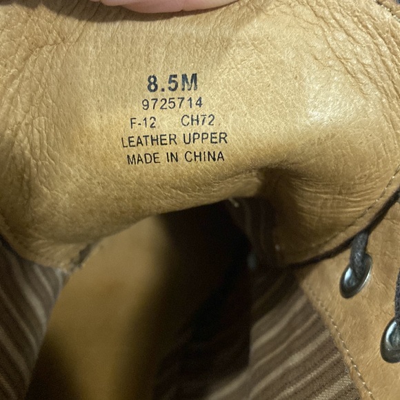 Sherry’s top-sider emory ankle heel boots color brown size 8.5 women - Picture 3 of 4